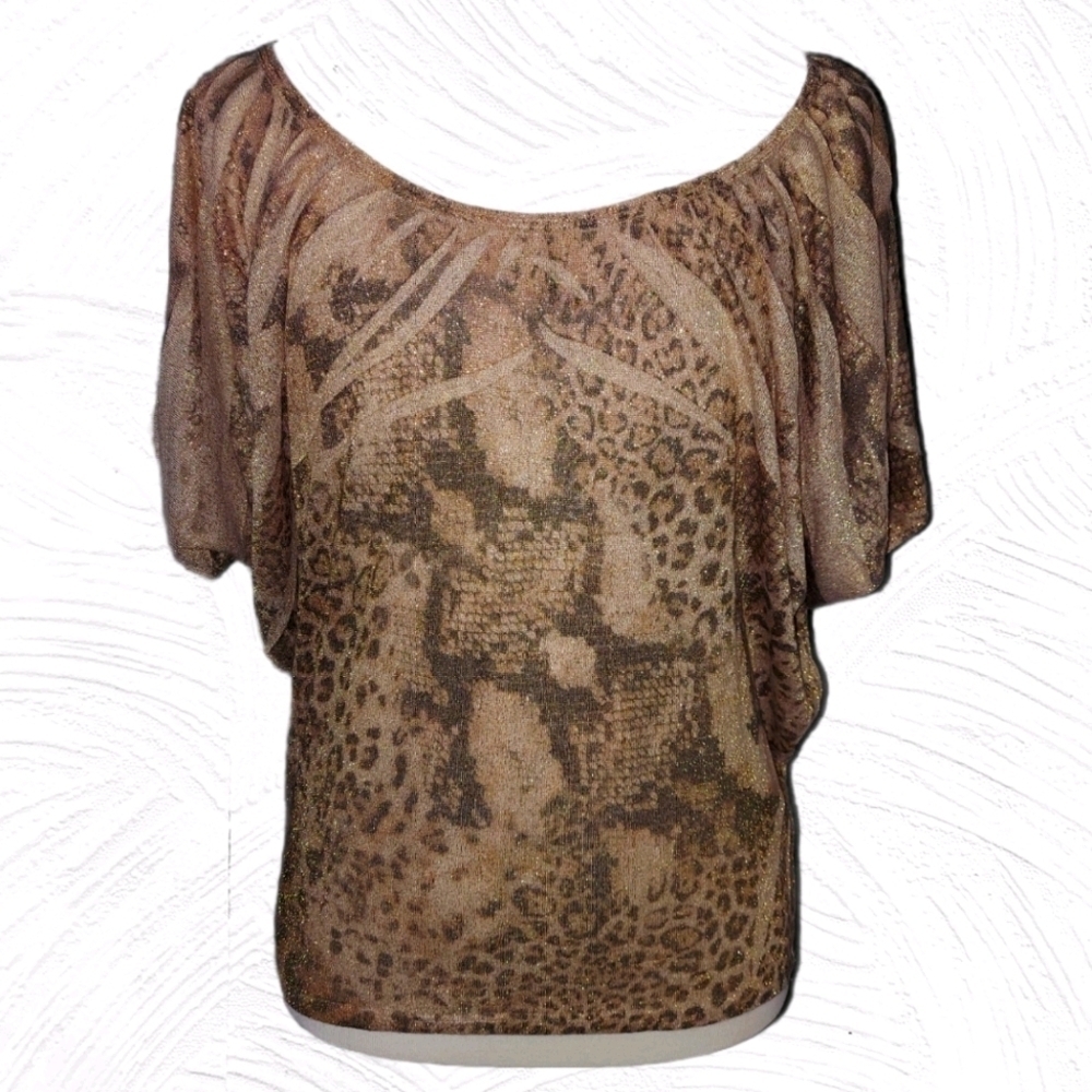 😎 Mona B Embellished Dolman Sleeve Top